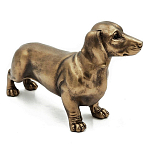 Статуэтка такса с реалистичными деталями и гладкой поверхностью Dachshund Style варинант исполнения - 2 | Loft Concept в Москве