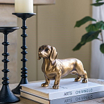 Статуэтка такса с реалистичными деталями и гладкой поверхностью Dachshund Style варинант исполнения - 6 | Loft Concept в Москве
