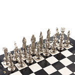 Шахматы Ренессанс с доской из натурального мрамора Decorative Thematic Chess варинант исполнения - 3 | Loft Concept в Москве