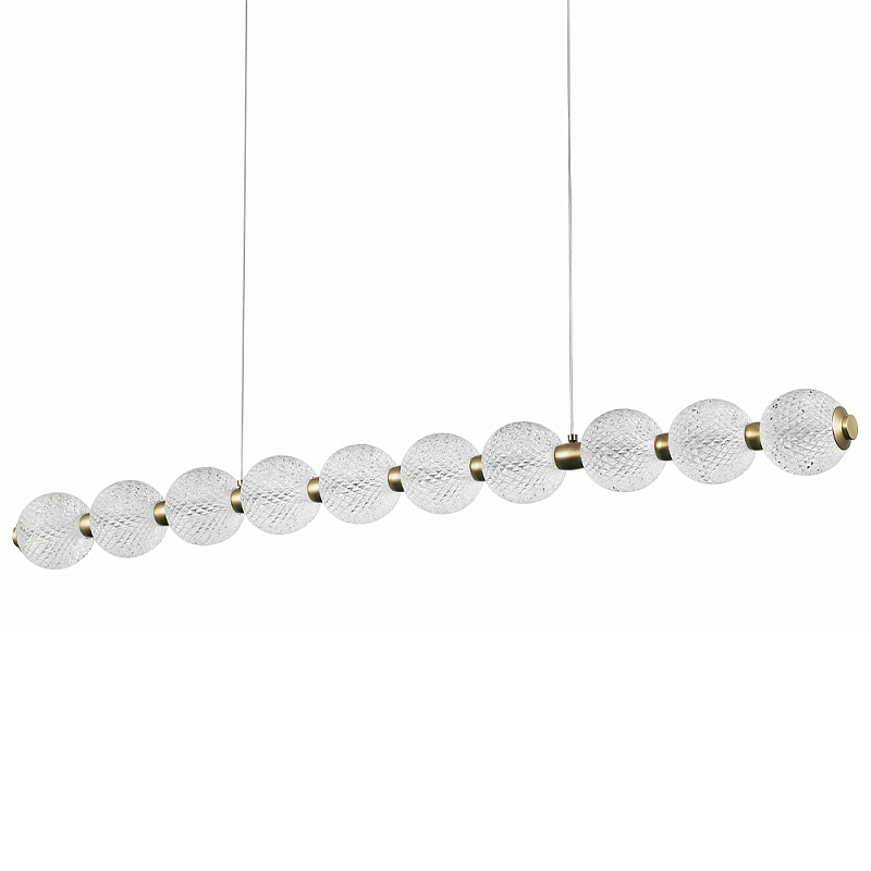     Crystal Globule Linear Hanging Lamp     | Loft Concept 