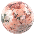 Шар декоративный из натурального камня Креноид Natural Stone Spheres 7.5 см варинант исполнения - 1 | Loft Concept в Москве