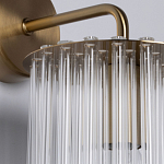 Бра с круглым основанием и длинными прозрачныи стеклянными трубками Nembus варинант исполнения - 5 | Loft Concept в Москве