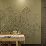 Барельеф DANDELIONS варинант исполнения - 2 | Loft Concept в Москве