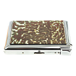 Портсигар с газовой зажигалкой из натурального камня Офит Благородный Stone Cigarettes Cases варинант исполнения - 10 | Loft Concept в Москве