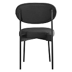 Стул мягкий Alfie Chair черный варинант исполнения - 4 | Loft Concept в Москве