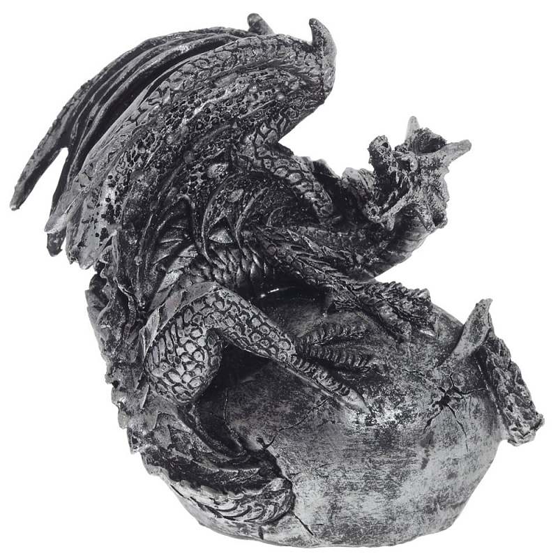    Silver Dragon Statuette -   | Loft Concept 