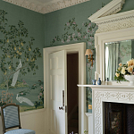 Обои ручная роспись Harpsden blue варинант исполнения - 2 | Loft Concept в Москве