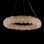 Люстра круглая с натуральным горным хрусталем Crystal Shimmer варинант исполнения - 2 | Loft Concept в Москве