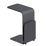 Stolik 90 Журнальный столик из шпона ясеня с чёрной эмалью варинант исполнения - 3 | Loft Concept в Москве