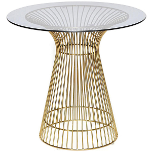 Обеденный стол Platner table gold