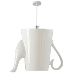 Подвесные светильники в виде белой посуды Flower Reversal варинант исполнения - 7 | Loft Concept в Москве