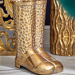 Ваза в форме сапог с рельефной текстурой и ручками Vase Boot варинант исполнения - 4 | Loft Concept в Москве