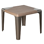 Столик журнальный Streamlining квадратный варинант исполнения - 2 | Loft Concept в Москве