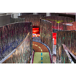 Дизайнерский ковер с изображением дороги Poltronova Autostrada Rug варинант исполнения - 13 | Loft Concept в Москве