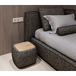 Столик прикроватный мягкий Soft Table from Chenille варинант исполнения - 6 | Loft Concept в Москве
