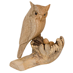 Статуэтка из дерева сова Animals of the World варинант исполнения - 1 | Loft Concept в Москве