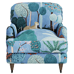 Дизайнерское классической формы на колесиках Trumann Armchair варинант исполнения - 2 | Loft Concept в Москве