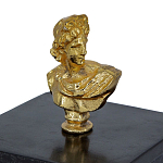 Мраморная шкатулка с бюстом из металла KELLY WEARSTLER варинант исполнения - 6 | Loft Concept в Москве