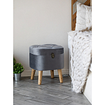 Пуф Leather with a snap варинант исполнения - 4 | Loft Concept в Москве