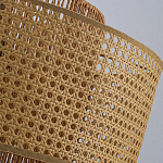 Подвесной светильник с абажуром из плтеного бамбука Light Inside the Cell варинант исполнения - 7 | Loft Concept в Москве