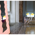 Настольная дизайнерская лампа Poltronova Passiflora Yellow Table Lamp варинант исполнения - 9 | Loft Concept в Москве