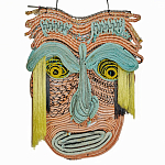 Арт-Объект из нитей Абстрактный портрет Joana Schneider  варинант исполнения - 2 | Loft Concept в Москве