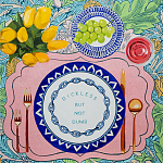 Картина Table Talk Dickless but Not Dumb  варинант исполнения - 1 | Loft Concept в Москве