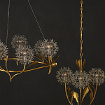 Люстра круглая с декором в виде цветков одуванчика Hanging Dandelion варинант исполнения - 6 | Loft Concept в Москве