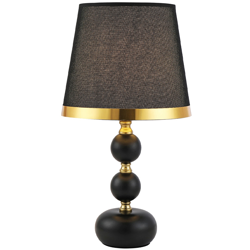     Altera Lampshade Black Gold Table Lamp     | Loft Concept 
