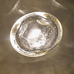 Бра с круглым плафоном из прозрачного стекла с пузырьками воздуха Effervia  варинант исполнения - 12 | Loft Concept в Москве