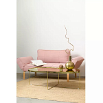 Кофейный столик овальный золотой Modern Mirror Gold Table варинант исполнения - 5 | Loft Concept в Москве