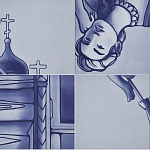 Плитка с рисунком Второй сон варинант исполнения - 1 | Loft Concept в Москве