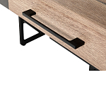 Стол рабочий в стиле лофт с ящиками и системой хранения Urban Style Space варинант исполнения - 4 | Loft Concept в Москве