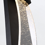 Настенный фонарь уличный прямоугольный черного цвета со стеклом с пузырьками Eurofase варинант исполнения - 4 | Loft Concept в Москве