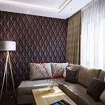 Гипсовая 3D Панель M-102 варинант исполнения - 1 | Loft Concept в Москве