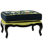 Банкетка из натурального бука с изображением птиц и цветов Blooming Birds варинант исполнения - 1 | Loft Concept в Москве