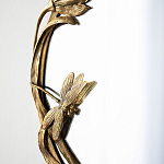 Настенное зеркало в бронзовой раме Eden Garden варинант исполнения - 2 | Loft Concept в Москве