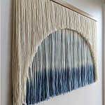 Панно дизайнерское из нитей Quiet Sea варинант исполнения - 2 | Loft Concept в Москве