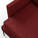 Мебельная ткань Шенилл бордовый цвет 138 см T4-23 варинант исполнения - 7 | Loft Concept в Москве