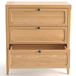 Комод с 3-мя ящиками светлый дуб Silva Oak Chest of Drawers варинант исполнения - 3 | Loft Concept в Москве