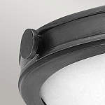 Потолочный светильник в форме неглубокой чаши с белым плафоном Hinkley варинант исполнения - 3 | Loft Concept в Москве