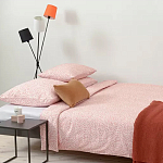 Постельное белье розового цвета с рисунком 150х200 см Blossom Essence варинант исполнения - 4 | Loft Concept в Москве