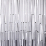 Люстра круглая с прозрачными стеклянными трубками Nembus варинант исполнения - 3 | Loft Concept в Москве