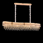 Люстра волнистой формы с каскадом из прозрачного хрусталя Constant Sparks варинант исполнения - 2 | Loft Concept в Москве