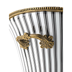 Кашпо Black white stripe варинант исполнения - 5 | Loft Concept в Москве