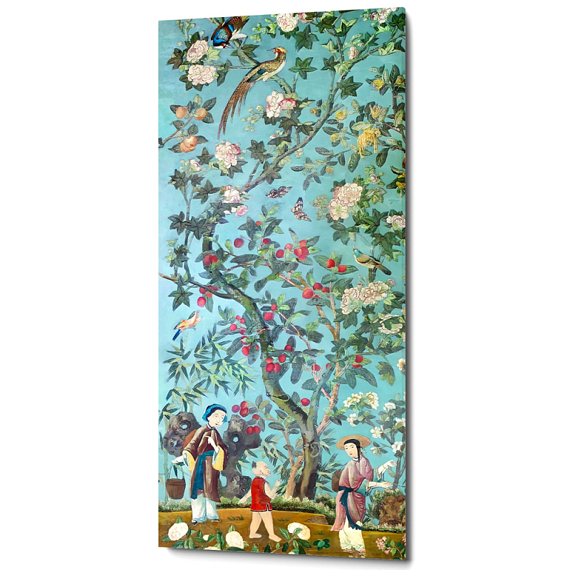         Chinoiserie Imperial Peach Garden Poster ̆    | Loft Concept 