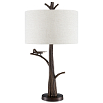 Настольная лампа с корпусом в виде ствола дерева с насекомым Twiglly варинант исполнения - 4 | Loft Concept в Москве