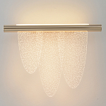 Бра с тремя элементами в форме лепестков и металлическим основанием DALI Tonin Casa варинант исполнения - 3 | Loft Concept в Москве