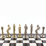 Шахматы Ренессанс с доской из натурального мрамора Decorative Thematic Chess варинант исполнения - 2 | Loft Concept в Москве