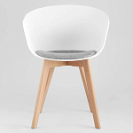 Стул из пластика с мягким сиденьем Eames варинант исполнения - 2 | Loft Concept в Москве